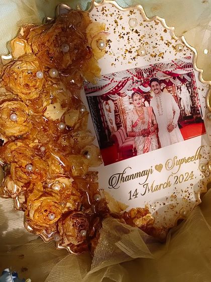 Flicker Colors - Keepsake & Memory Preservation Wedding Varmala Frames: Your Story, Encased Forever photo 44