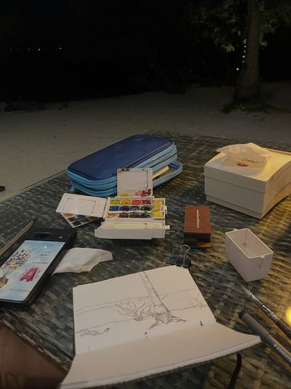 Anupama - Custom Artwork & Murals The Artist's Corner: My Studio, Process & Musings photo 16