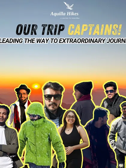 Meet the buddies who lead our adventures. Our Trip Captains are experienced explorers who ensure your journey is safe, fun, and extraordinary, guiding you to the best spots and sharing their knowledge along the way.