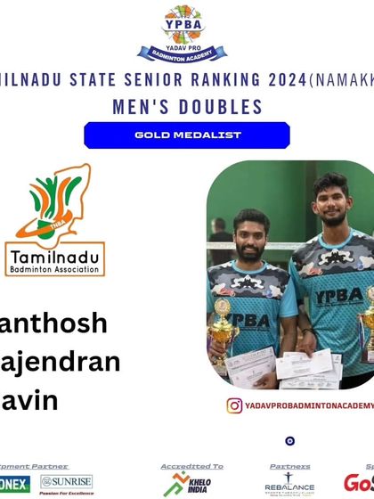 Yadav Pro Badminton Academy - Professional Badminton Coaching Programs State & Zonal Tournament Winners photo 45