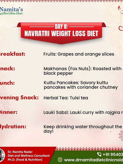 Namita Nadar - Weight Management Special Diet Plans: Navratri Fasting photo 9