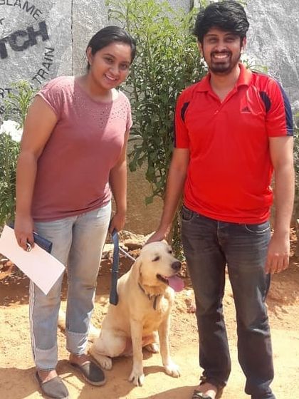 This family's Labrador Retriever is now a calm and obedient companion after graduating from the Board and Train program.
