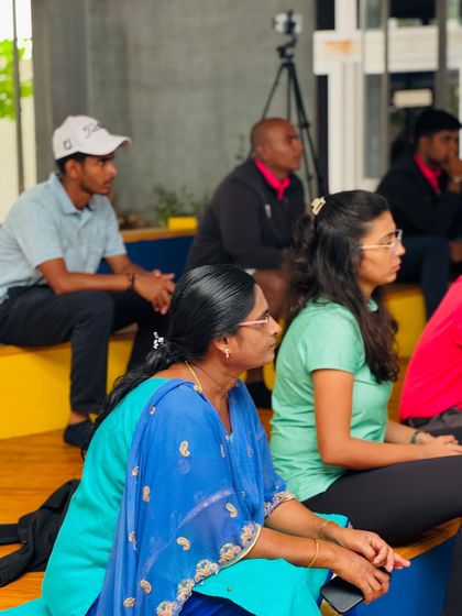 A diverse group of staff and coaches attending the clean sport session. This education is mandatory for everyone involved in our academy system.