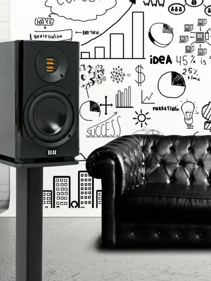 The Elac Solano series speakers are known for their detailed and precise sound, thanks to the signature JET tweeter, making them a great choice for critical listening.