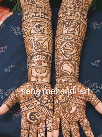 Personalized Story Mehendi photo 14