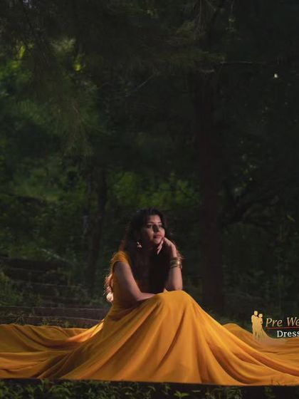 Pre Wedding Attire - Pre-Wedding Outfit Rental Dramatic Flying & Trail Gowns photo 19