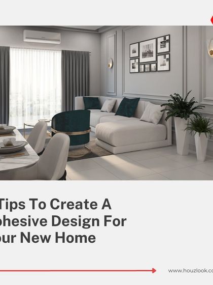 Houzlook - Full Home Interior Design & Turnkey Execution Luxurious Living & Dining Spaces photo 27