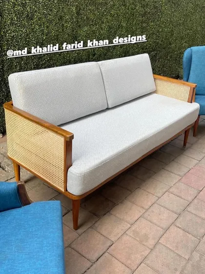 The full three-piece living room set.
