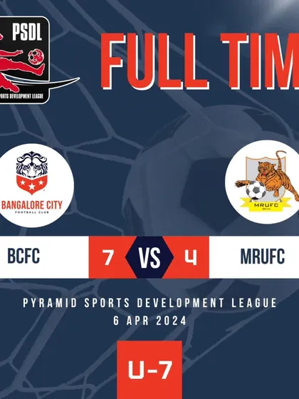 A great result for our U7 team, securing a 7-4 victory in the Pyramid Sports Development League.
