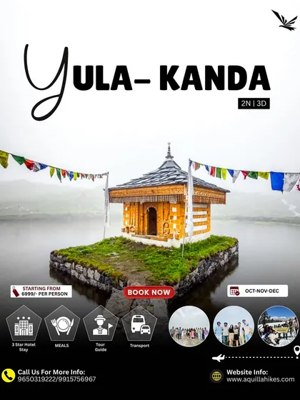 I love taking you to places that aren't on every other travel page. This is the Yulla Kanda trek in Himachal, home to a stunning temple in the middle of a serene lake. It's an offbeat adventure that you'll be talking about for years.