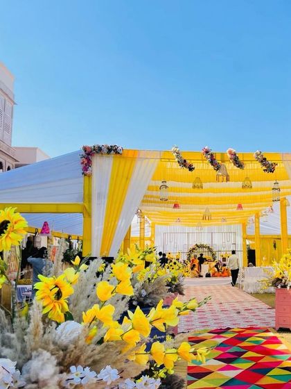 Nirvana Event and Decor - Wedding Planning & Thematic Decoration Vibrant Haldi & Mehendi Ceremonies photo 28
