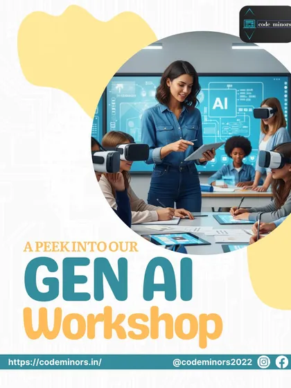 A look inside our interactive Generative AI workshop. We guide professionals in using AI and VR technologies to enhance productivity and creativity in a hands-on learning environment.