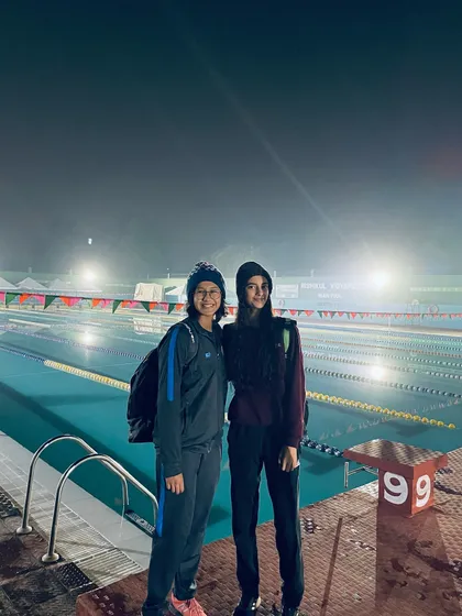 I believe that strong academics are key to success in sports. I'm incredibly proud of my national medalists, Prapti and Veera, who both secured 94% in their 10th-grade board exams, proving that excellence is achievable in and out of the pool.