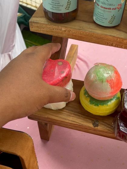 (Duplicate of 40) It's always fun to see customers, especially little ones, get excited about choosing their favourite bath bomb.