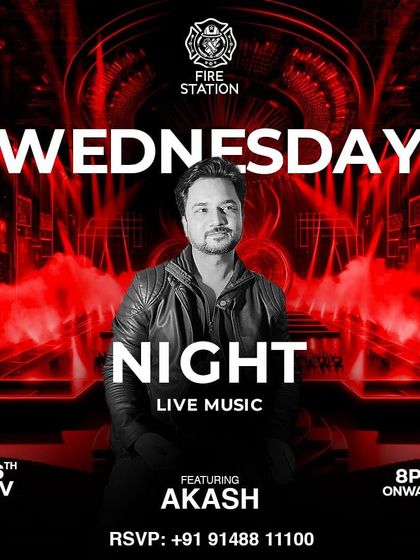 Midweek vibes and soulful tunes. Join us this Wednesday night for live music with Akash to unwind and groove.