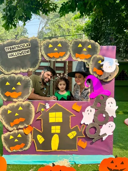 A witch, her parents, and a whole lot of Halloween fun. Our workshops are designed for the whole family to enjoy together.