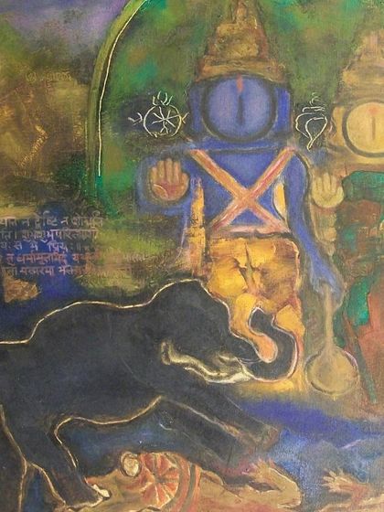 A spotlight on Redappa Naidu, an iconic figure in the South Indian modernist movement. His works, including 'Ganesha' and 'Gajendra Moksha,' are now highly sought after by collectors globally.
