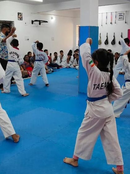 CTA Taekwondo & Fitness Clubs - Taekwondo for Kids & Teenagers Dynamic Kicking & Sparring Drills photo 45