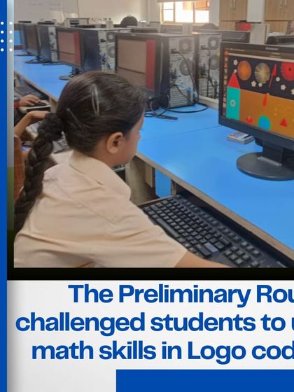 Our "Virtual Strokes" competition challenges students to use their math skills in Logo coding. This preliminary round tested their ability to apply geometric concepts and logical thinking in a creative and technological context.