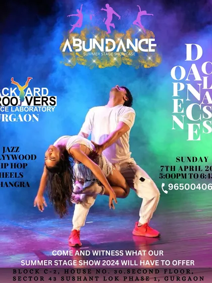 Come get a preview of our Summer Stage Showcase at this special free demo class. You'll get to try various styles and see what our big annual show is all about.