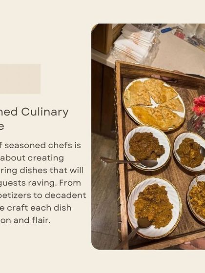 Reason one: Unmatched culinary expertise. Our team of seasoned chefs is passionate about creating mouthwatering dishes that will leave your guests raving.