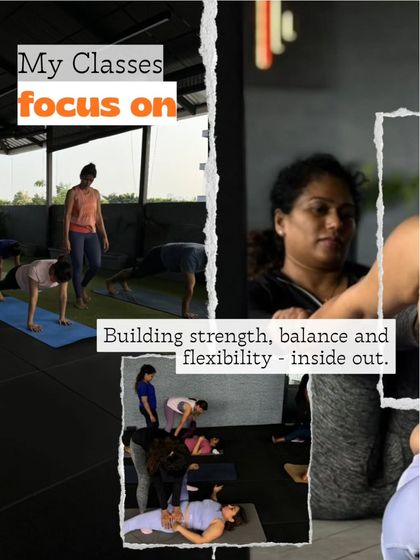 My classes focus on building strength, balance, and flexibility from the inside out. It's a holistic approach that goes far beyond what you see in the mirror.