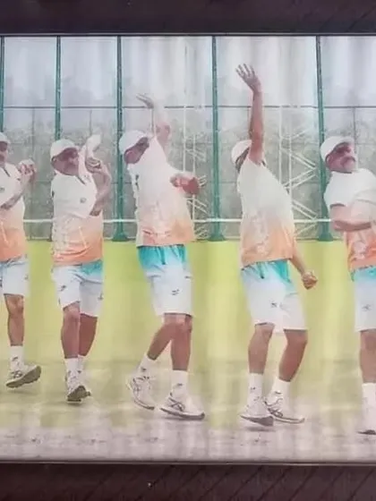 This sequence breaks down my own bowling action frame by frame. It shows the complete kinetic chain, from the run-up and load to the release and follow-through, which is the foundation of my biomechanics coaching.