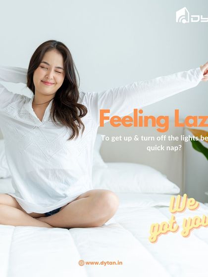 Feeling too lazy to get up and turn off the lights for a nap? I've got you. With my system, you can control everything right from your bed.