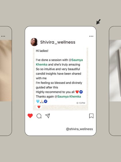 Feeling blessed and divinely guided is the goal of every session I hold. This client's kind words reaffirm the power of creating a safe space for intuitive insights to be shared. Thank you for trusting me with your journey.