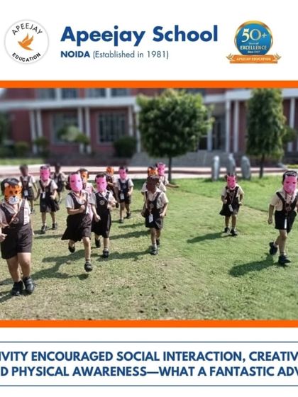 This activity encouraged social interaction, creativity, and enhanced physical awareness. It was a fantastic adventure for our nursery students, filled with learning and laughter.