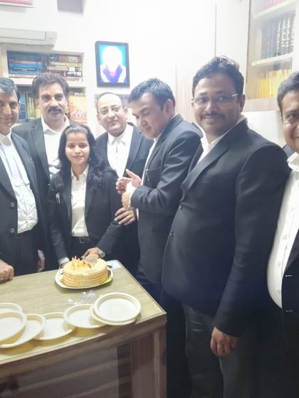 A double celebration for Advocate Sazia Sana, for her birthday and for clearing the AIBM exam. Her energy and dedication are commendable.