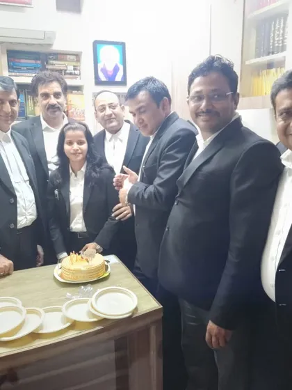 A double celebration for Advocate Sazia Sana, for her birthday and for clearing the AIBM exam. Her energy and dedication are commendable.