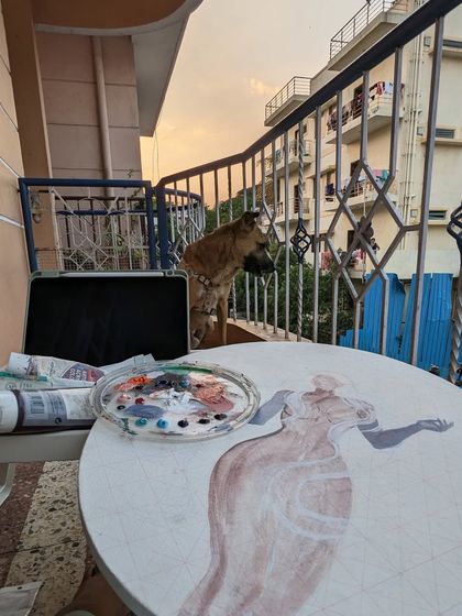 Rachita Burjupati - Art Prints & Merchandise Behind the Scenes photo 11