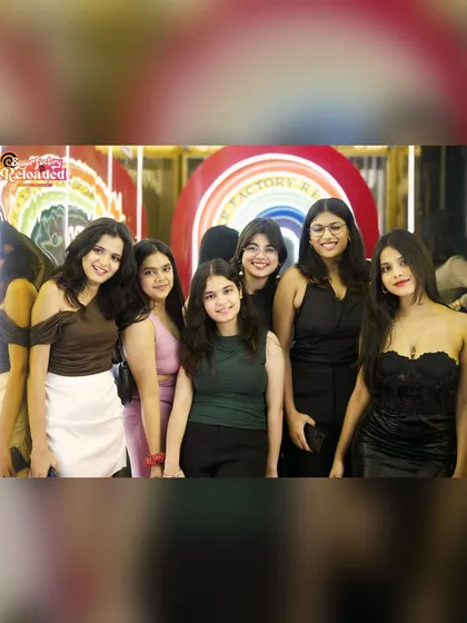 A group of ladies enjoying their night at Sugar Factory. My events, especially Ladies' Nights, are all about creating a safe and fun environment for everyone.