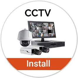 We provide complete CCTV installation services, from single cameras to complex multi-camera systems with DVRs and monitors.