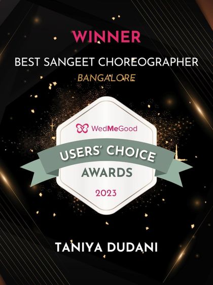 Taniya Dudani - Wedding & Sangeet Choreography My Promise & Your Applause photo 10