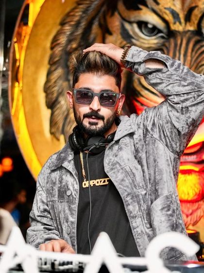 Sifar Safar. A thoughtful pose at the DJ booth.