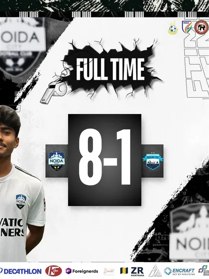 An emphatic 8-1 victory for our U17 team against an I-League club's youth team, a historic moment for our academy.