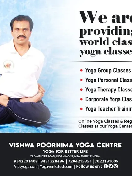 I offer a complete path to wellness for everyone. This shows the range of classes available, including group sessions for community energy, personal classes for specific health needs, corporate yoga for workplace wellness, and certified yoga teacher training for aspiring instructors.