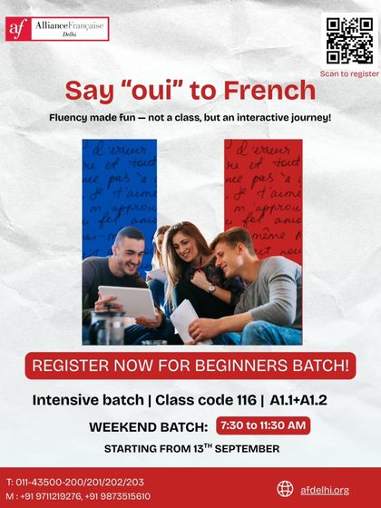 Prefer to learn on the weekends? Our weekend beginners batch offers the same fun and interactive journey to fluency. Seats are filling fast, so register today.