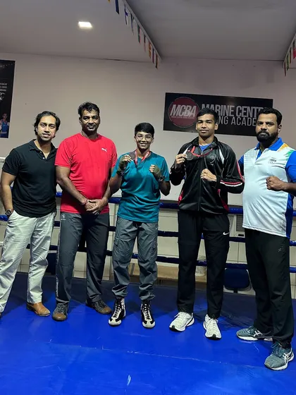 This is what hard work looks like. My students, Siddhesh and Riddhi Pawase, with their bronze medals from the National Boxing Championships. We don't just talk about results, we bring them home. I am proud of every single fighter who trains here.