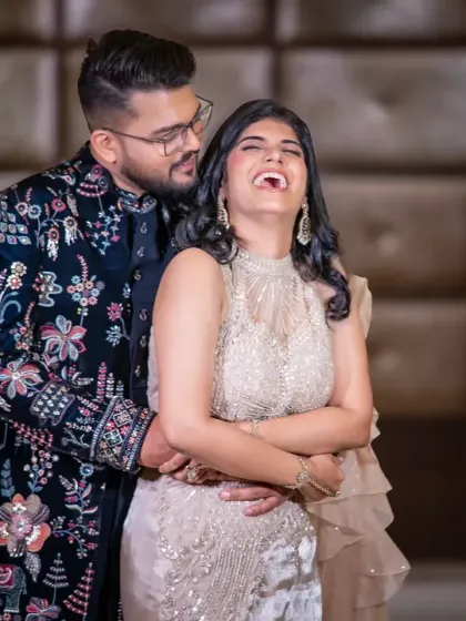 This is what it's all about. That split second of genuine laughter during an engagement shoot. I live for capturing these authentic emotions that you'll cherish forever.