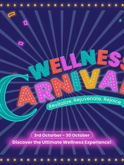 Announcing our Wellness Carnival, a time to revitalize, rejuvenate, and rejoice. We believe wellness should be a celebration, and we create special events like this to offer our community unique experiences and services.