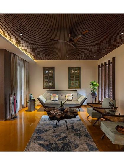 Techno Architecture - Full-Service Residential Interior Design A Symphony of Natural Materials photo 6