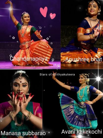 So proud that four of my senior students were selected as 'B' graded artists for Doordarshan Bengaluru. This is a huge milestone in their dance journey.