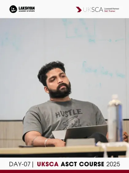 Lakshyan Academy of Sports - Coach & Trainer Education UKSCA Strength & Conditioning Certification photo 40