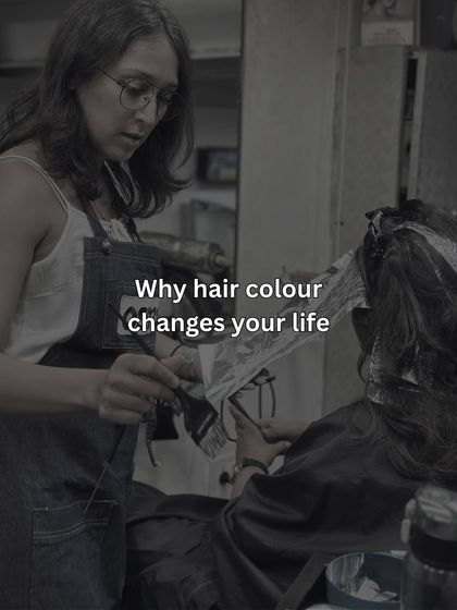 This is the core of my philosophy. A hair colour change is a powerful tool for transformation that can genuinely change how you see yourself.