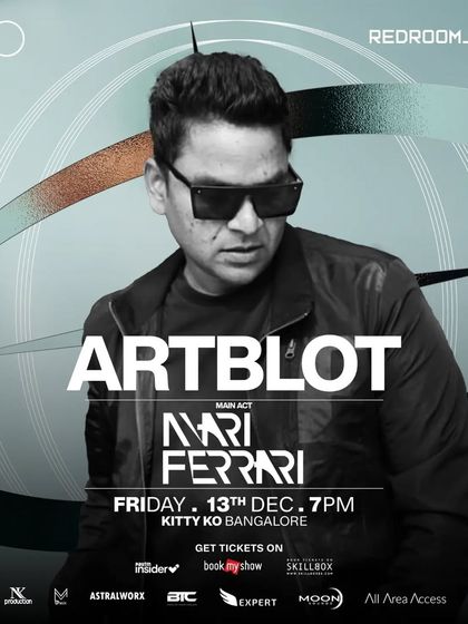 My feature on the flyer for a packed night at Kitty Ko with international star Mari Ferrari. It's always a pleasure to be a main supporting act for such big events.