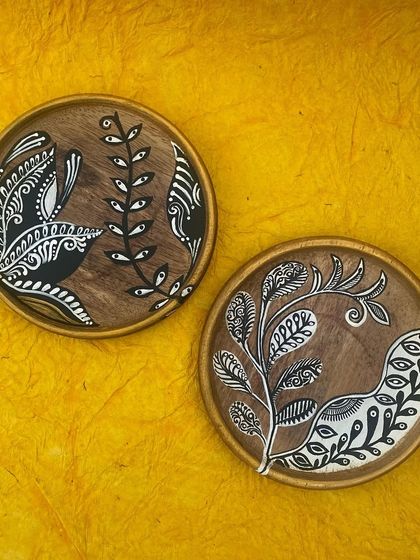 Greengold - Indian Artisan Home Decor Painted Gardens: Botanical & Nature-Inspired Art photo 12