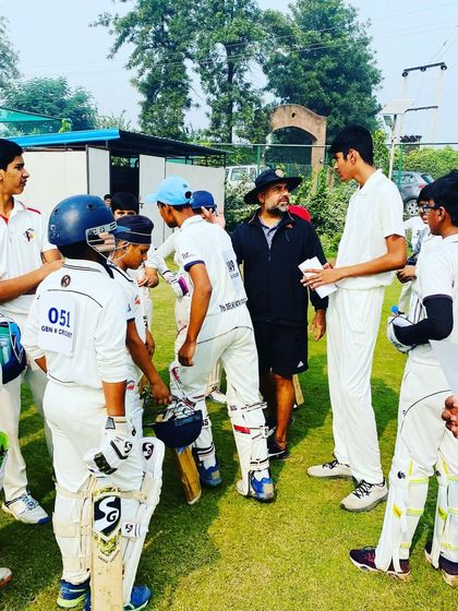 Direct feedback and encouragement from a coach during the trials. We stand by our players, guiding them through every step of the selection process and helping them understand the game's finer points.